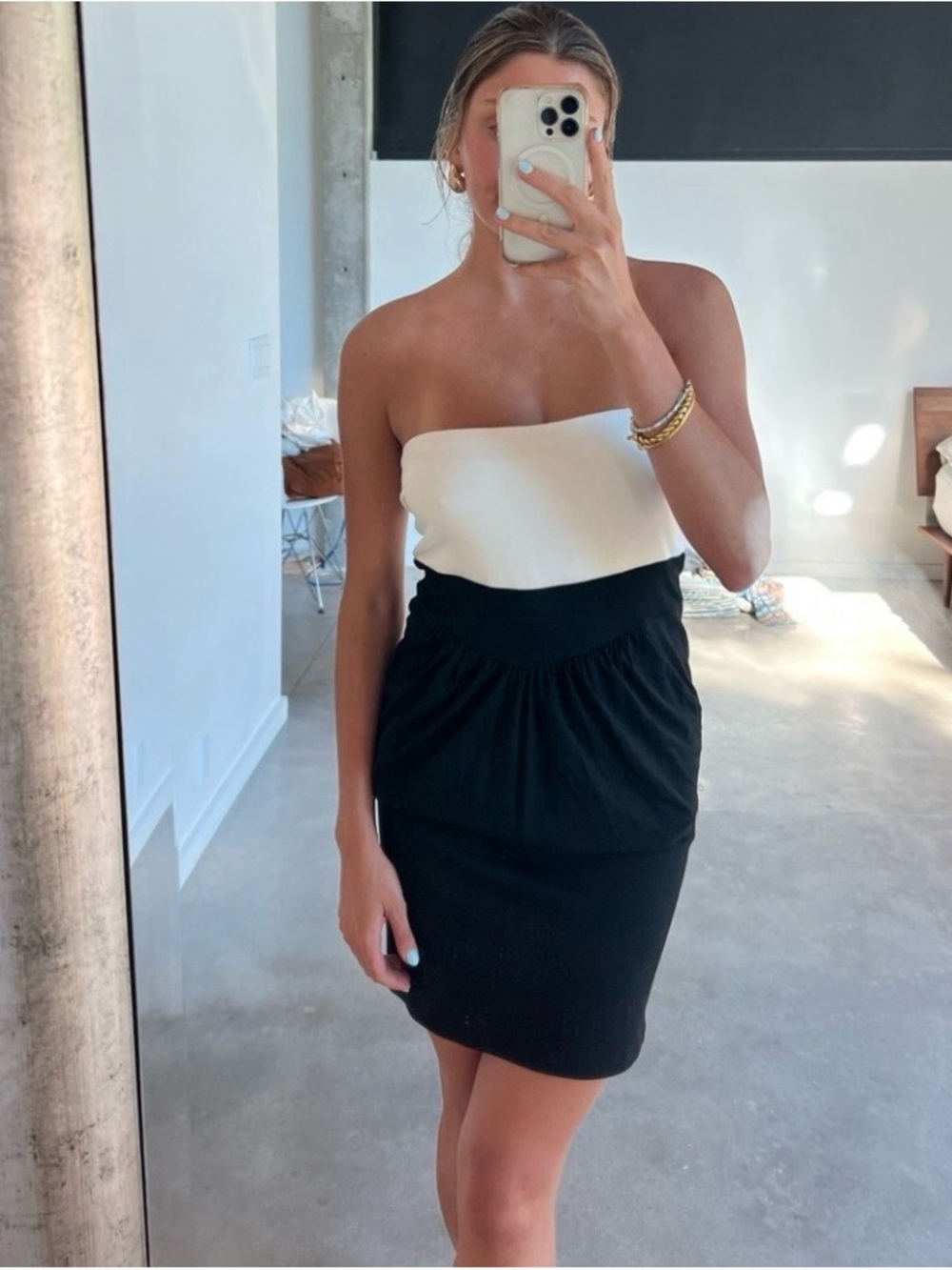 Tube top dress, with pockets!